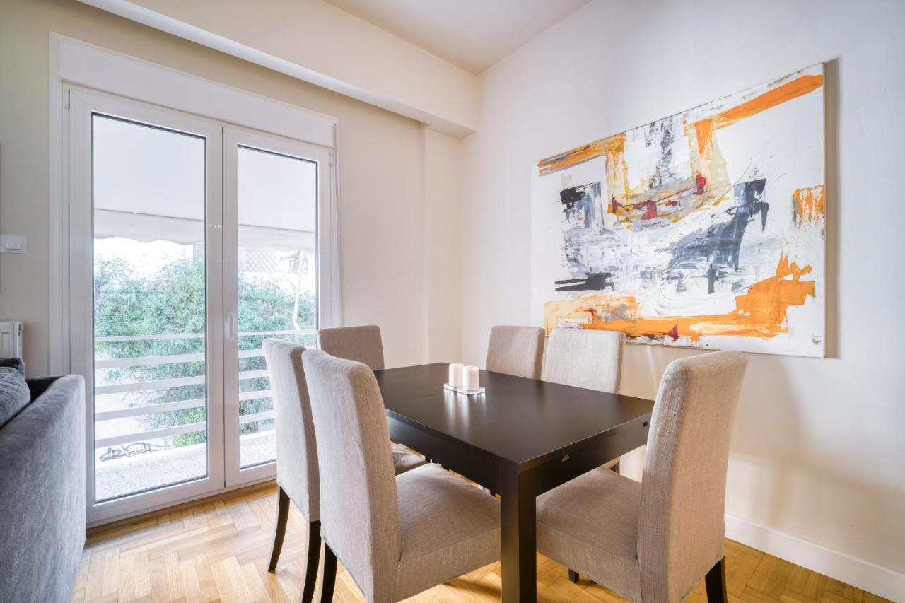Lovely Sunlit Central Athens 2 Bedroom 2 Bathroom Condo Atenas Exterior foto
